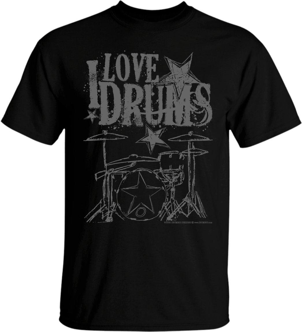Drumboo Designs I Love Drums